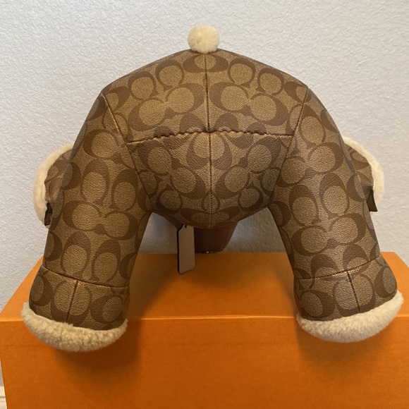 Coach Monogram Canvas Teddy Bear - Limited Edition - New York - Picture 6 of 12